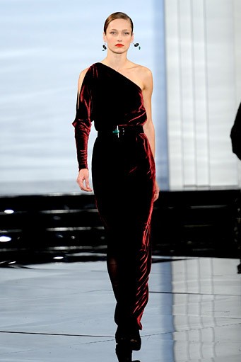 Ralph Lauren, Fall/Winter 2011. New York Fashion Week 2011. [Photo by Fernanda Calfat/Getty Images for IMG]