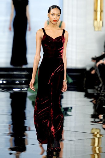 Ralph Lauren, Fall/Winter 2011. New York Fashion Week 2011. [Photo by Fernanda Calfat/Getty Images for IMG]