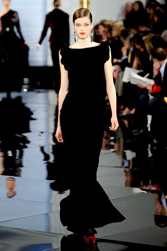 Ralph Lauren, Fall/Winter 2011. New York Fashion Week 2011. [Photo by Fernanda Calfat/Getty Images for IMG]