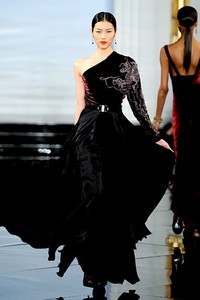 Ralph Lauren, Fall/Winter 2011. New York Fashion Week 2011. [Photo by Fernanda Calfat/Getty Images for IMG]