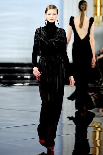 Ralph Lauren, Fall/Winter 2011. New York Fashion Week 2011. [Photo by Fernanda Calfat/Getty Images for IMG]