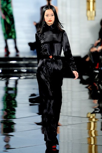 Ralph Lauren, Fall/Winter 2011. New York Fashion Week 2011. [Photo by Fernanda Calfat/Getty Images for IMG]