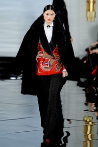 Ralph Lauren, Fall/Winter 2011. New York Fashion Week 2011. [Photo by Fernanda Calfat/Getty Images for IMG]