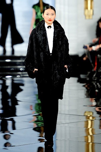 Ralph Lauren, Fall/Winter 2011. New York Fashion Week 2011. [Photo by Fernanda Calfat/Getty Images for IMG]