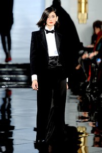 Ralph Lauren, Fall/Winter 2011. New York Fashion Week 2011. [Photo by Fernanda Calfat/Getty Images for IMG]