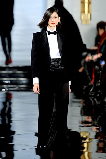 Ralph Lauren, Fall/Winter 2011. New York Fashion Week 2011. [Photo by Fernanda Calfat/Getty Images for IMG]