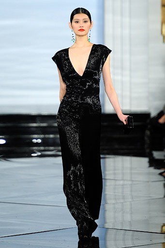 Ralph Lauren, Fall/Winter 2011. New York Fashion Week 2011. [Photo by Fernanda Calfat/Getty Images for IMG]