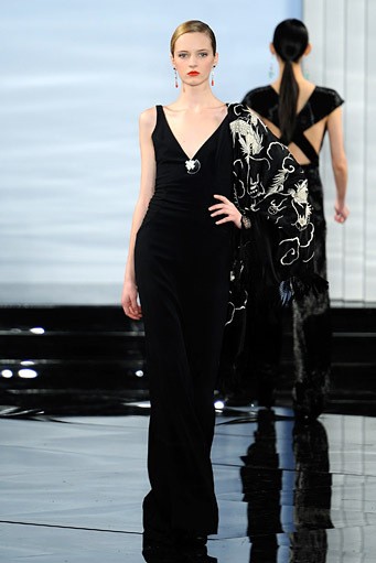 Ralph Lauren, Fall/Winter 2011. New York Fashion Week 2011. [Photo by Fernanda Calfat/Getty Images for IMG]