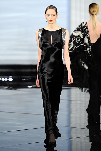 Ralph Lauren, Fall/Winter 2011. New York Fashion Week 2011. [Photo by Fernanda Calfat/Getty Images for IMG]