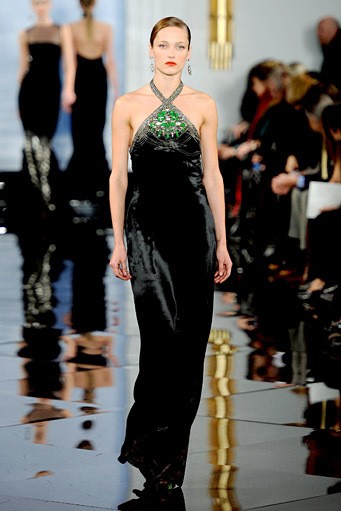 Ralph Lauren, Fall/Winter 2011. New York Fashion Week 2011. [Photo by Fernanda Calfat/Getty Images for IMG]