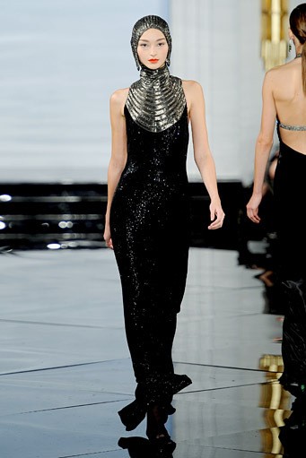 Ralph Lauren, Fall/Winter 2011. New York Fashion Week 2011. [Photo by Fernanda Calfat/Getty Images for IMG]