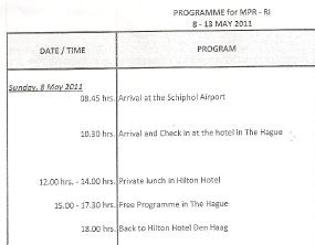 Duh! Kunker MPR ke Belanda dan Belgia Lebih Banyak Agenda Bebas