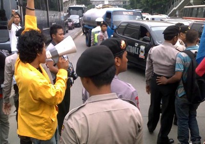 Mahasiswa Tuntut SBY-Boediono Turun