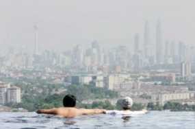 Asap dari RI Selimuti Sebagian Malaysia