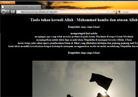 Situs Polri yang Dibobol Belum Bisa Beroperasi