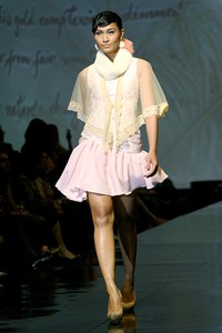 Era Soekamto Sonata. Jakarta Fashion & Food Festival 2011 at Hotel Harris. Kelapa Gading. Jakarta. [Foto: Mohammad Abduh/Wolipop]