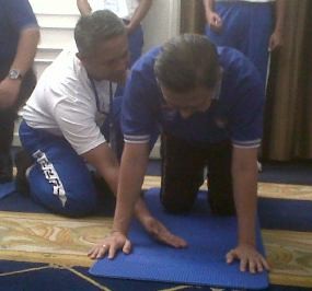 Wapres Boediono Prima, Jantung & Lingkar Perut Bagus