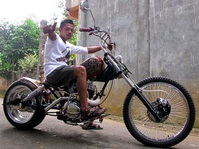 Motor Chopper untuk Istri