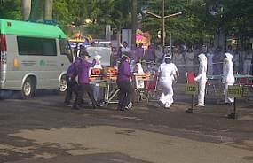 RS Polri Gelar Simulasi Penanganan Korban Bom