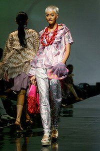 Carmanita Exotic Gallore. Jakarta Fashion & Food Festival 2011 at Ballroom Hotel Haris. Kalapa Gading. Jakarta. [Foto: Mohammad Abduh/Wolipop]