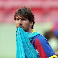 Gol Pertama di Wembley dari Messi
