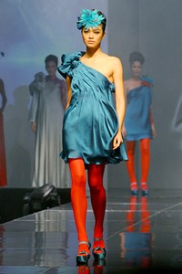 Syahreza Muslim Love, Colour & Romantic. Jakarta Fashion & Food Festival 2011 at Ballroom Hotel Haris. Kalapa Gading. Jakarta. [Foto: Mohammad Abduh/Wolipop]