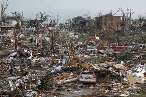 Korban Jiwa Akibat Tornado di AS Menjadi 123 Orang, Banyak yang Hilang