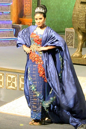 Raden Sirait Kebaya For The World. Jakarta Convention center. Jakarta. [Foto: Mohammad Abduh/Wolipop]