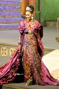 Raden Sirait Kebaya For The World. Jakarta Convention center. Jakarta. [Foto: Mohammad Abduh/Wolipop]