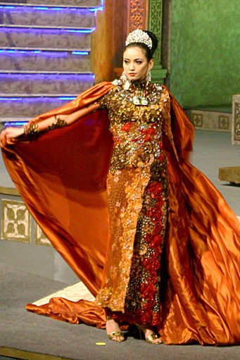 Raden Sirait Kebaya For The World. Jakarta Convention center. Jakarta. [Foto: Mohammad Abduh/Wolipop]