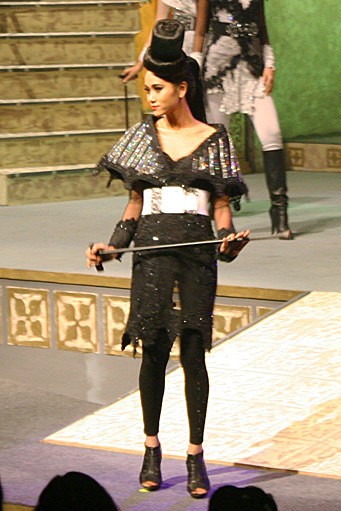 Raden Sirait Kebaya For The World. Jakarta Convention center. Jakarta. [Foto: Mohammad Abduh/Wolipop]