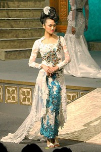 Raden Sirait Kebaya For The World. Jakarta Convention center. Jakarta. [Foto: Mohammad Abduh/Wolipop]