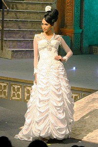 Raden Sirait Kebaya For The World. Jakarta Convention center. Jakarta. [Foto: Mohammad Abduh/Wolipop]