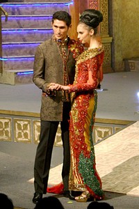 Raden Sirait Kebaya For The World. Jakarta Convention center. Jakarta. [Foto: Mohammad Abduh/Wolipop]