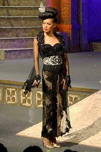 Raden Sirait Kebaya For The World. Jakarta Convention center. Jakarta. [Foto: Mohammad Abduh/Wolipop]