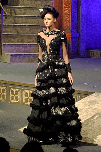 Raden Sirait Kebaya For The World. Jakarta Convention center. Jakarta. [Foto: Mohammad Abduh/Wolipop]