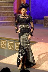 Raden Sirait Kebaya For The World. Jakarta Convention center. Jakarta. [Foto: Mohammad Abduh/Wolipop]