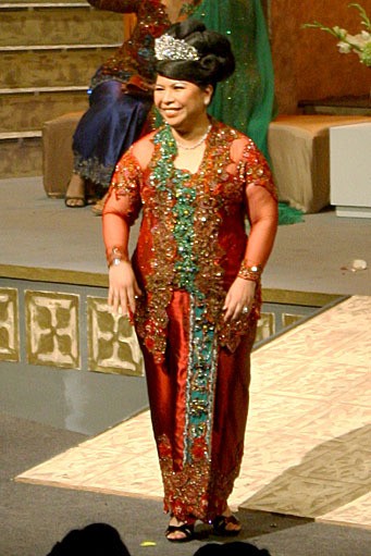 Raden Sirait Kebaya For The World. Jakarta Convention center. Jakarta. [Foto: Mohammad Abduh/Wolipop]