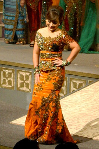 Raden Sirait Kebaya For The World. Jakarta Convention center. Jakarta. [Foto: Mohammad Abduh/Wolipop]