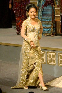 Raden Sirait Kebaya For The World. Jakarta Convention center. Jakarta. [Foto: Mohammad Abduh/Wolipop]