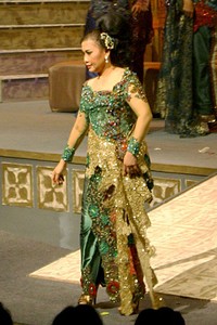 Raden Sirait Kebaya For The World. Jakarta Convention center. Jakarta. [Foto: Mohammad Abduh/Wolipop]
