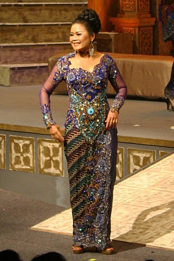 Raden Sirait Kebaya For The World. Jakarta Convention center. Jakarta. [Foto: Mohammad Abduh/Wolipop]