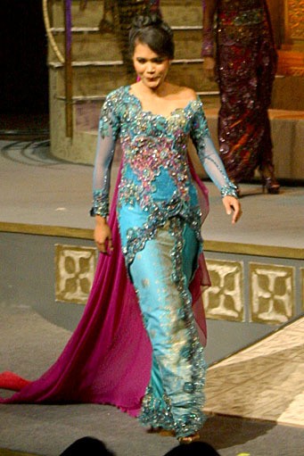 Raden Sirait Kebaya For The World. Jakarta Convention center. Jakarta. [Foto: Mohammad Abduh/Wolipop]