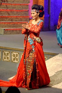 Raden Sirait Kebaya For The World. Jakarta Convention center. Jakarta. [Foto: Mohammad Abduh/Wolipop]