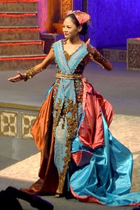 Raden Sirait Kebaya For The World. Jakarta Convention center. Jakarta. [Foto: Mohammad Abduh/Wolipop]
