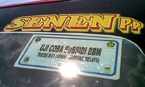 500 Angkot Kp. Melayu-Senen Uji Coba Sistem Kendali BBM