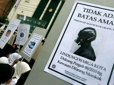 Kelompok Antitembakau Demo PN Jakpus