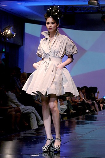 Adesagi Kierana Swanderland. Jakarta Fashion & Food Festival 2011, at Ballroom Hotel Haris. Kalapa Gading. Jakarta. [Foto: Mohammad Abduh/Wolipop]