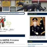 Foto Kapolda Baru Akhirnya Terpampang di Website Lodaya