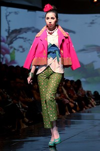 Stephanus Hamy Jambi To Bali. Jakarta Fashion & Food Festival 2011 at Ballroom Hotel Haris. Kalapa Gading. Jakarta. [Foto: Mohammad Abduh/Wolipop]